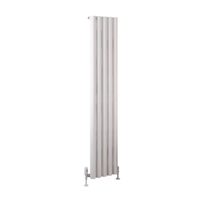 Eastbrook Burford Aluminium Vertical Designer Radiator - Matt White