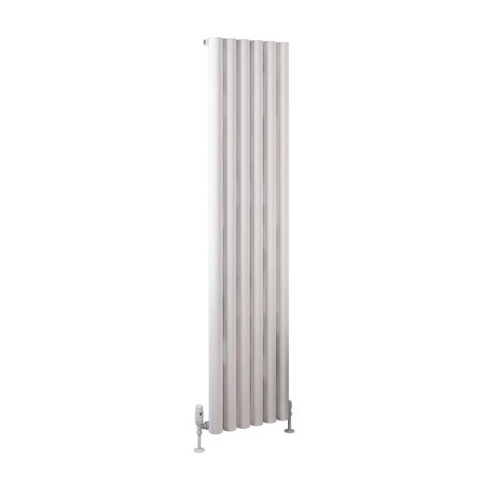 Eastbrook Burford Aluminium Vertical Designer Radiator - Matt White