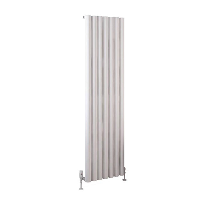 Eastbrook Burford Aluminium Vertical Designer Radiator - Matt White