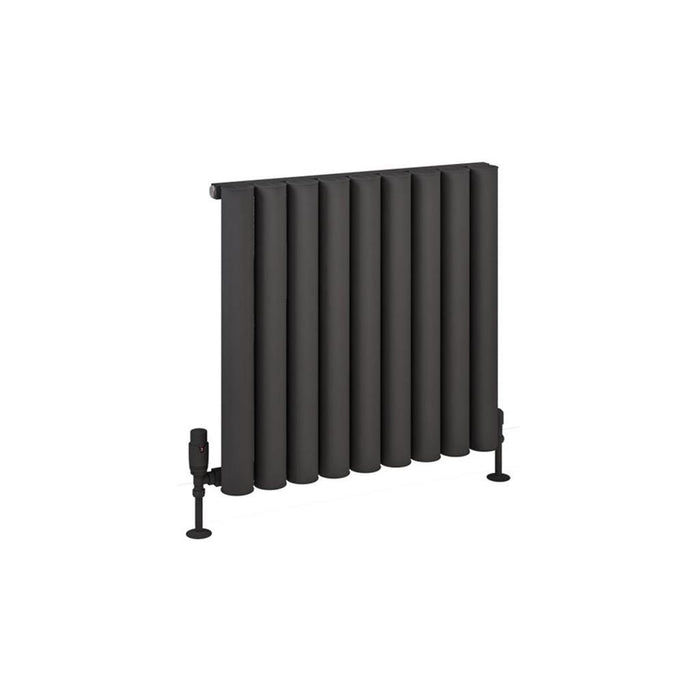 Eastbrook Burford Aluminium Horizontal Designer Radiator - Matt Anthracite