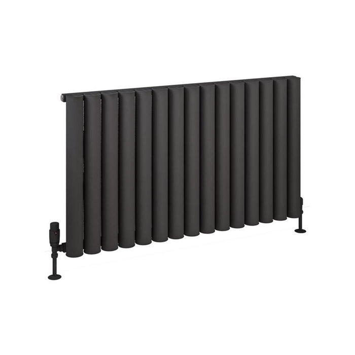 Eastbrook Burford Aluminium Horizontal Designer Radiator - Matt Anthracite