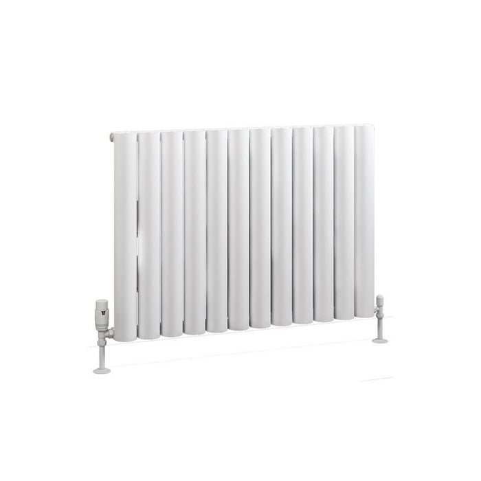 Eastbrook Kelmscott Aluminium Horizontal Designer Radiator - Matt White