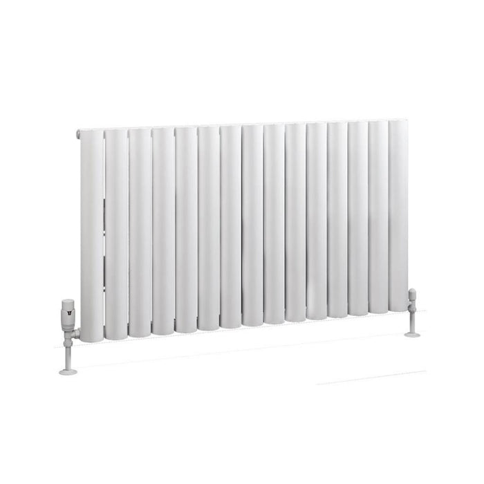 Eastbrook Kelmscott Aluminium Horizontal Designer Radiator - Matt White