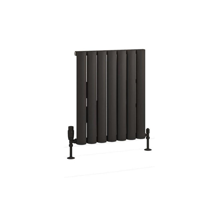 Eastbrook Kelmscott Aluminium Vertical Designer Radiator - Matt Anthracite