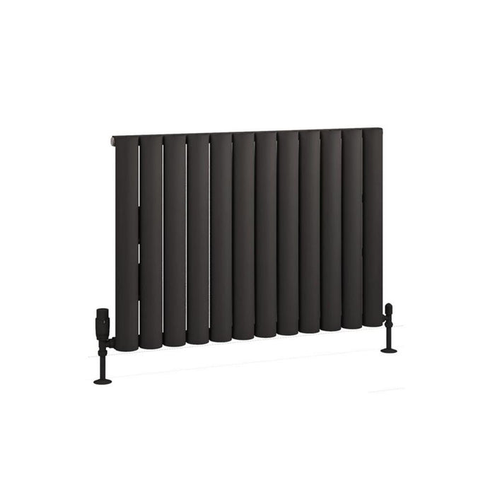 Eastbrook Kelmscott Aluminium Horizontal Designer Radiator - Matt Anthracite
