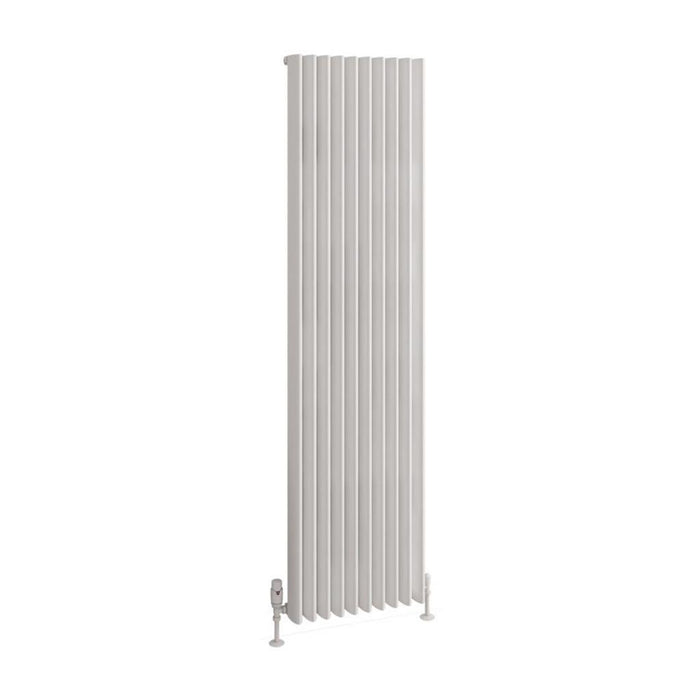 Eastbrook Witney Aluminium Vertical Designer Radiator - Matt White