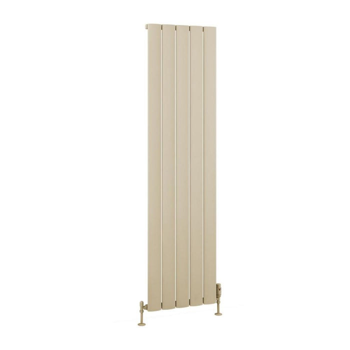 Eastbrook Malmesbury Aluminium Vertical Designer Radiator - Matt Cappuccino