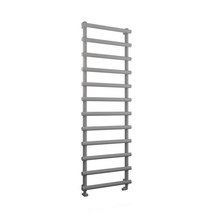 Eastbrook Marlow Vertical Designer Heated Towel Rail - Matt Grey