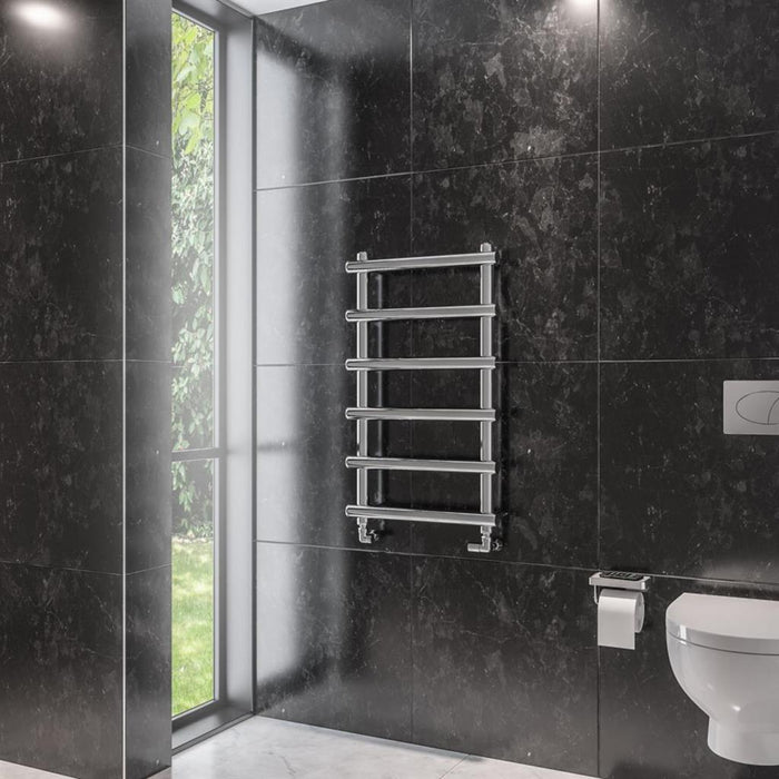 Eastbrook Marlow Vertical Designer Heated Towel Rail - Chrome