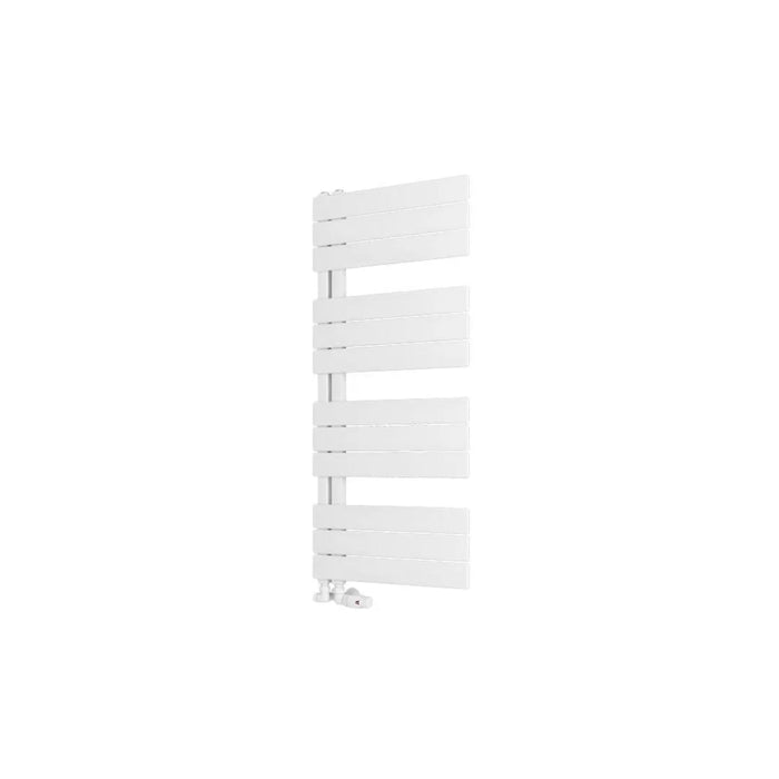 Eastbrook Helmsley Vertical Designer Heated Towel Rail - Matt White