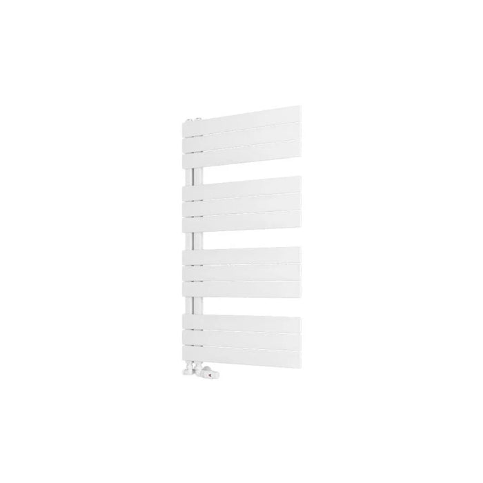 Eastbrook Helmsley Vertical Designer Heated Towel Rail - Matt White