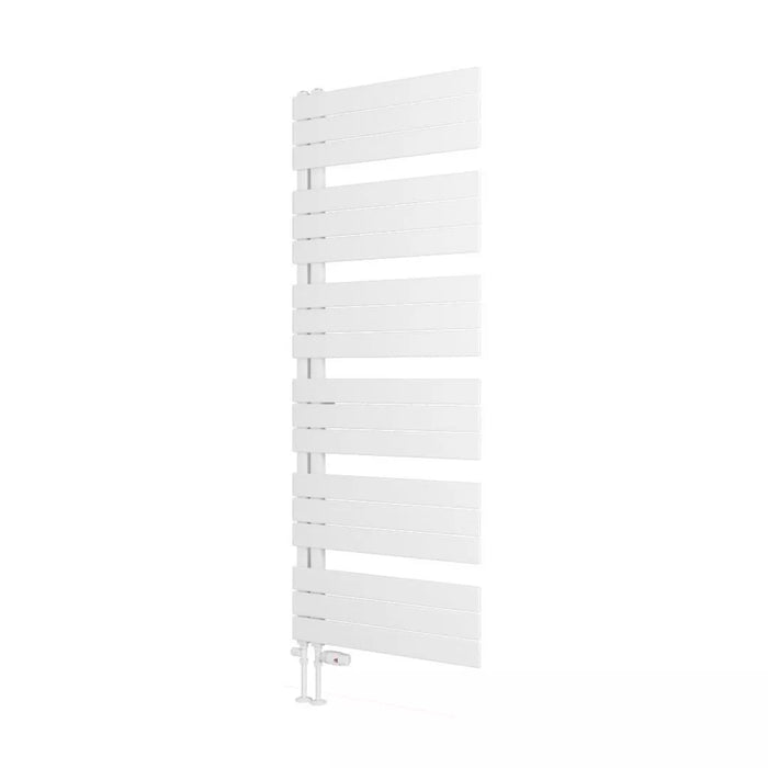 Eastbrook Helmsley Vertical Designer Heated Towel Rail - Matt White