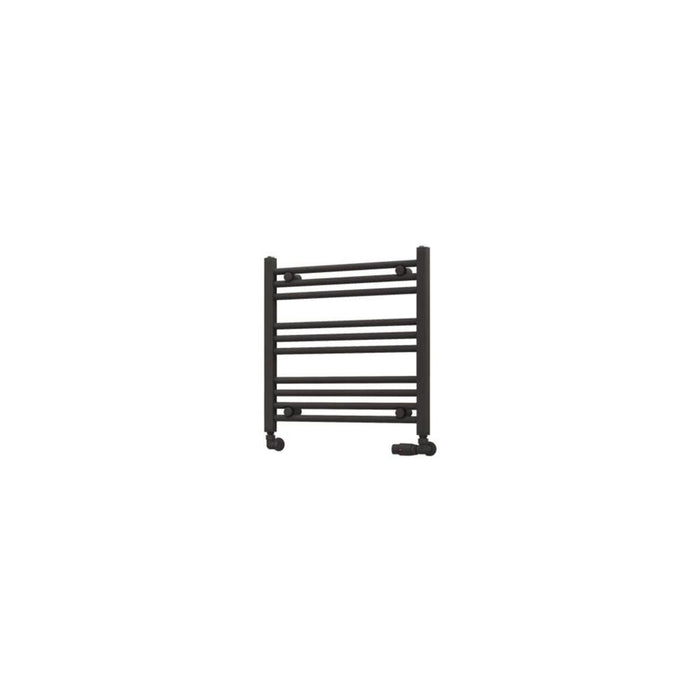 Eastbrook Wingrave Straight Heated Towel Rail - Matt Anthracite