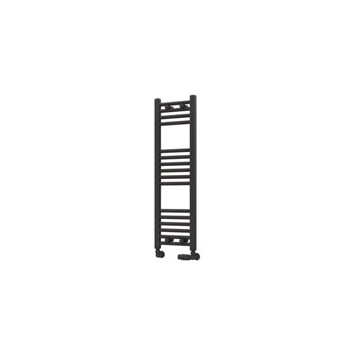Eastbrook Wingrave Straight Heated Towel Rail - Matt Anthracite