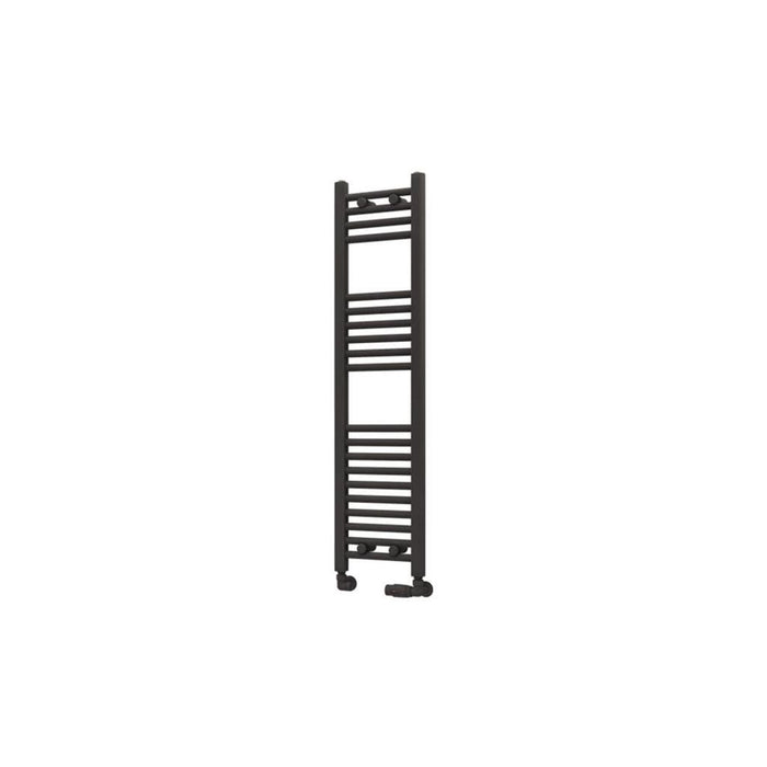 Eastbrook Wingrave Straight Heated Towel Rail - Matt Anthracite