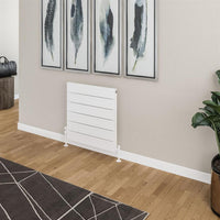 Eastbrook Berkeley Aluminium Vertical Designer Radiator - 603mm x 600mm - Matt White