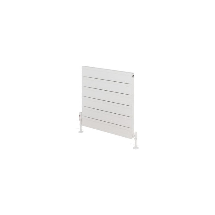 Eastbrook Berkeley Aluminium Vertical Designer Radiator - 603mm x 600mm - Matt White