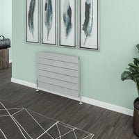Eastbrook Berkeley Aluminium Horizontal Designer Radiator - Matt Grey