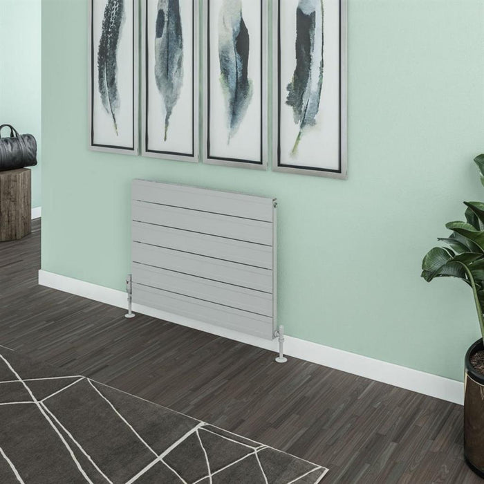 Eastbrook Berkeley Aluminium Horizontal Designer Radiator - Matt Grey
