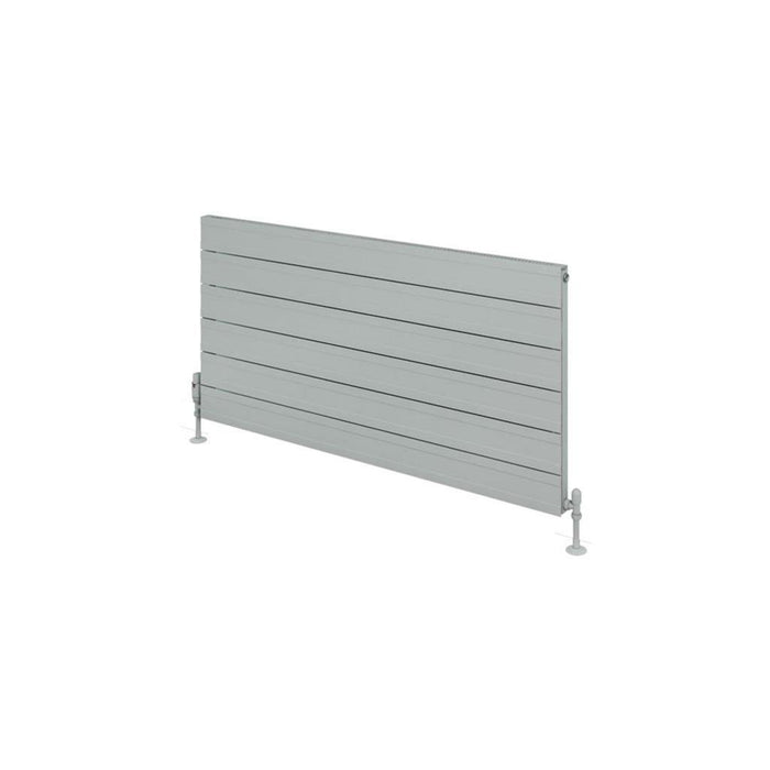 Eastbrook Berkeley Aluminium Horizontal Designer Radiator - Matt Grey