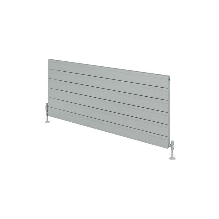 Eastbrook Berkeley Aluminium Horizontal Designer Radiator - Matt Grey