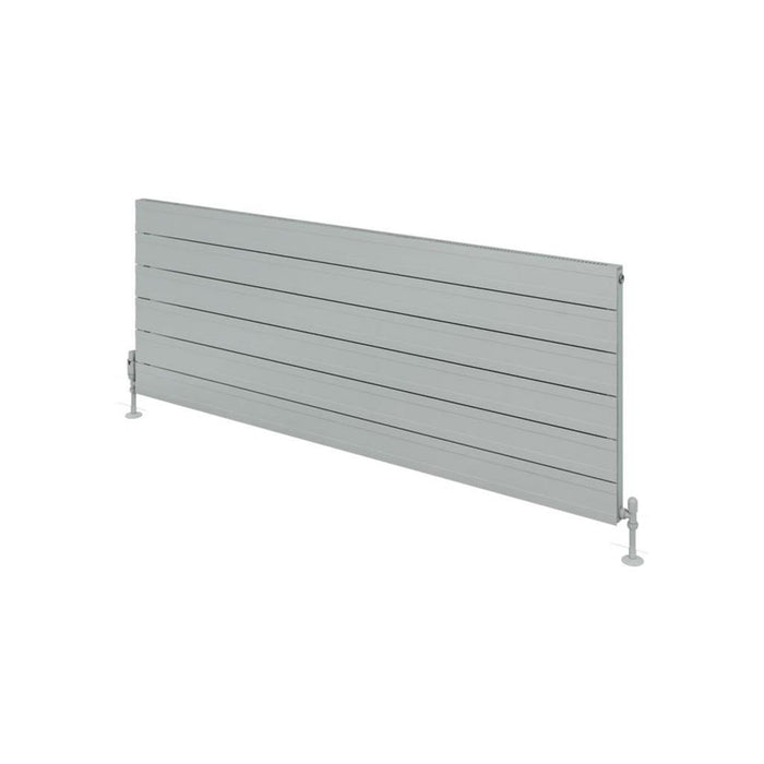 Eastbrook Berkeley Aluminium Horizontal Designer Radiator - Matt Grey
