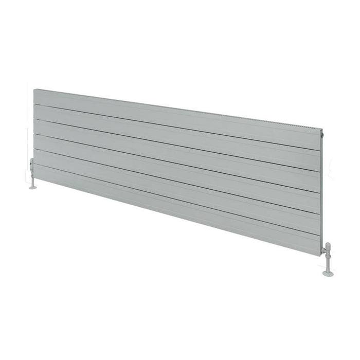 Eastbrook Berkeley Aluminium Horizontal Designer Radiator - Matt Grey