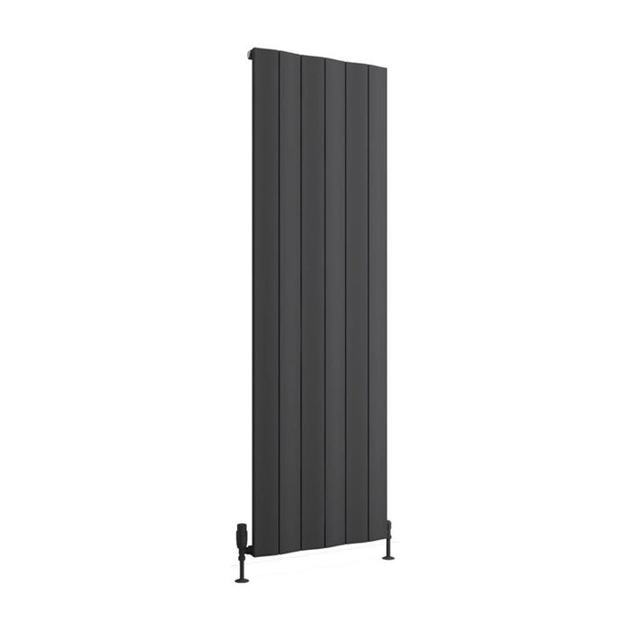 Eastbrook Fairford Aluminium Vertical Designer Radiator - Matt Anthracite