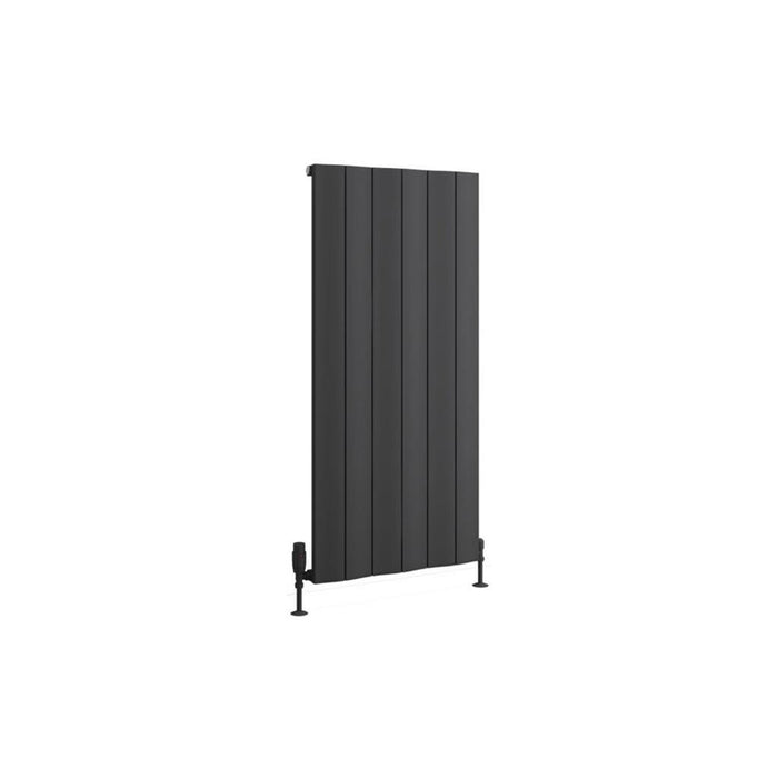 Eastbrook Fairford Aluminium Vertical Designer Radiator - Matt Anthracite