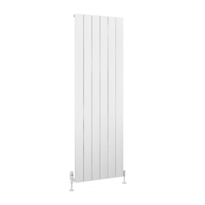 Eastbrook Charlton Aluminium Vertical Designer Radiator - Matt White