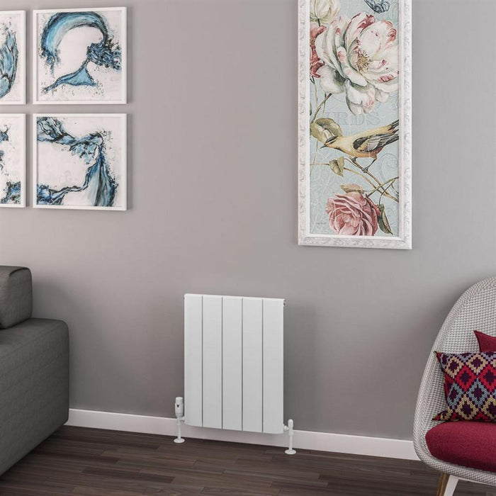 Eastbrook Withington Aluminium Vertical Designer Radiator - Matt White