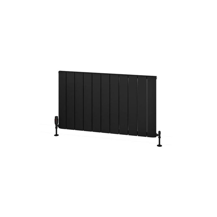 Eastbrook Withington Aluminium Horizontal Designer Radiator - Matt Black