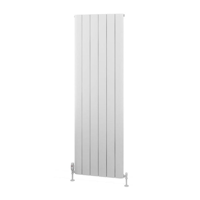 Eastbrook Withington Aluminium Vertical Designer Radiator - Matt White