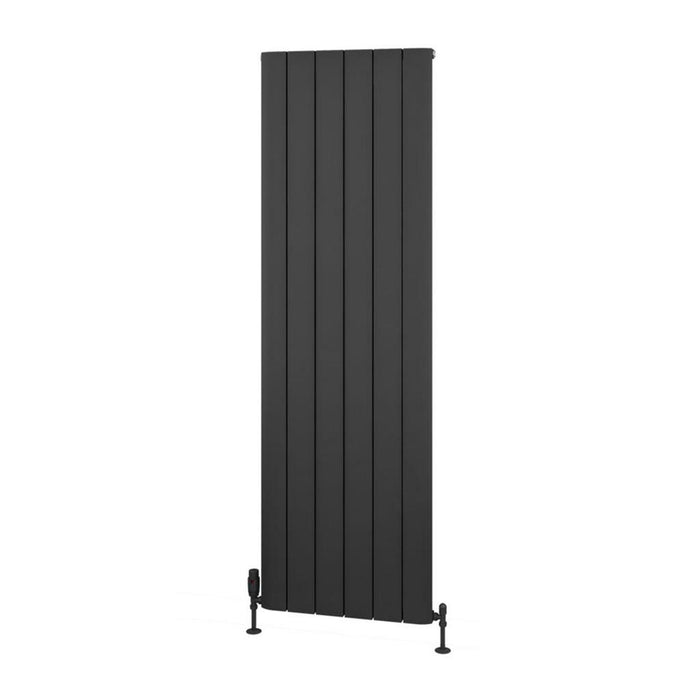 Eastbrook Withington Aluminium Vertical Designer Radiator - Matt Anthracite