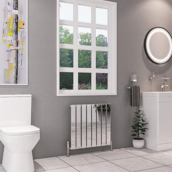 Eastbrook Deddington Horizontal Designer Radiator - Chrome