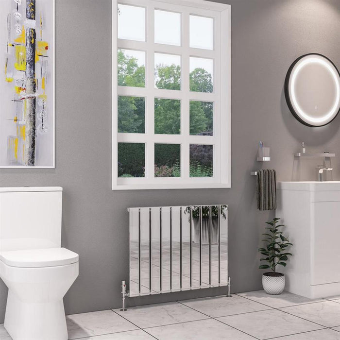 Eastbrook Deddington Horizontal Designer Radiator - Chrome