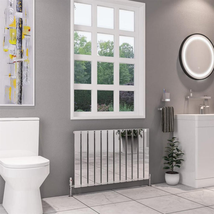 Eastbrook Deddington Horizontal Designer Radiator - Chrome