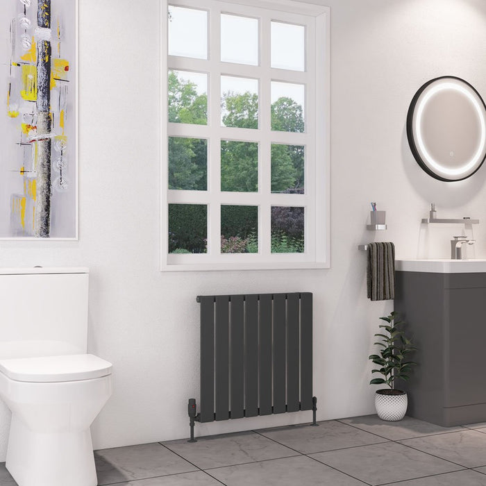 Eastbrook Deddington Horizontal Designer Radiator - Matt Anthracite
