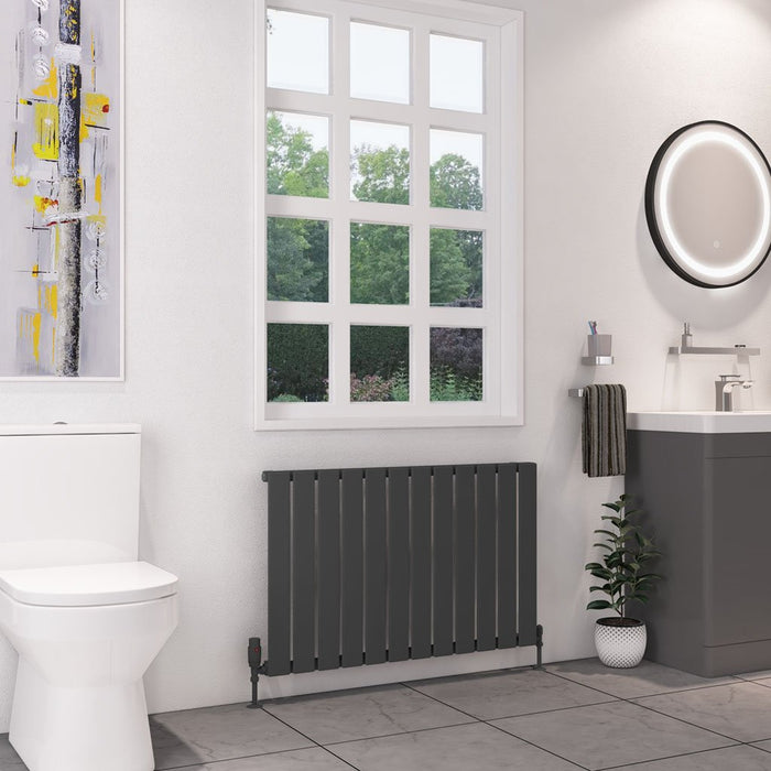 Eastbrook Deddington Horizontal Designer Radiator - Matt Anthracite