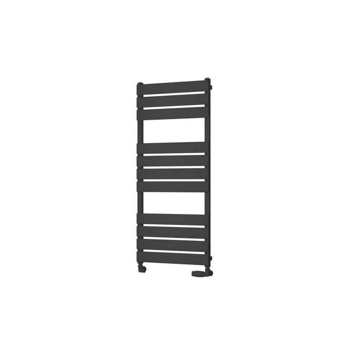 Eastbrook Deddington Vertical Designer Heated Towel Rail - Matt Anthracite