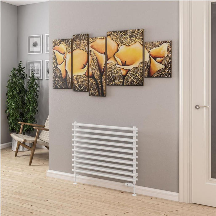 Eastbrook Murano Horizontal Designer Radiator - Gloss White