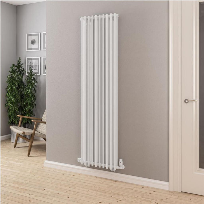 Eastbrook Murano Vertical Designer Radiator - Gloss White