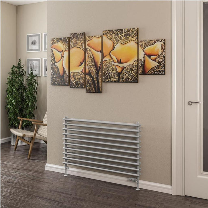 Eastbrook Murano Horizontal Designer Radiator - Matt Grey