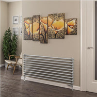 Eastbrook Murano Horizontal Designer Radiator - Gloss White
