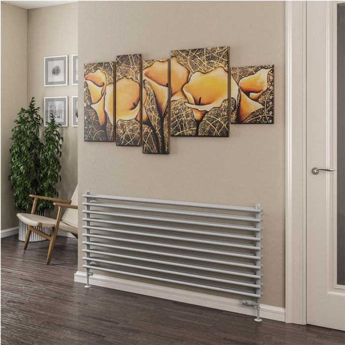 Eastbrook Murano Horizontal Designer Radiator - Matt Grey