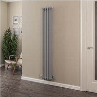 Eastbrook Murano Vertical Designer Radiator - Matt Grey