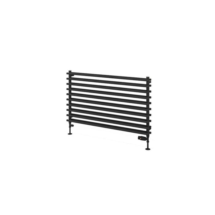 Eastbrook Murano Horizontal Designer Radiator - Matt Black