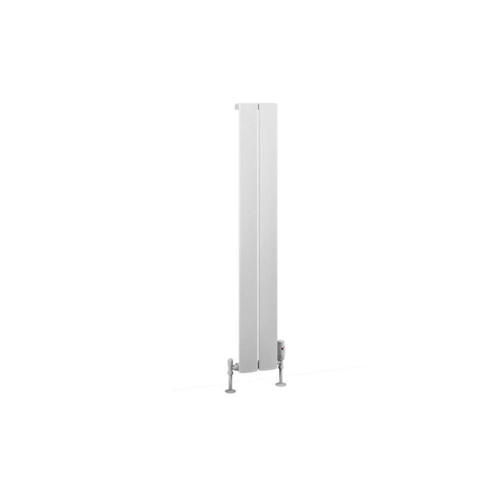 Eastbrook Malmesbury Aluminium Vertical Designer Radiator - Matt White