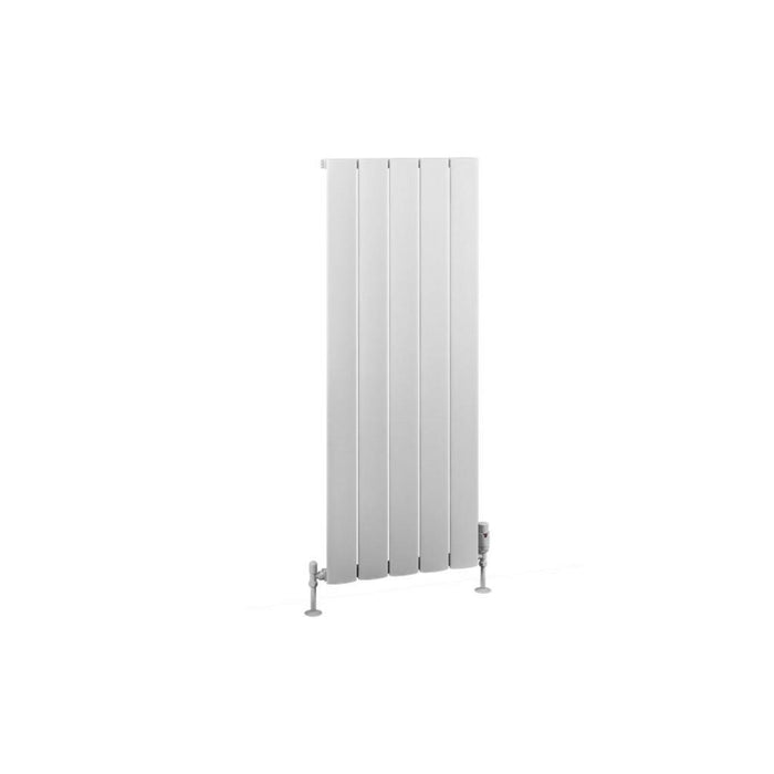 Eastbrook Malmesbury Aluminium Vertical Designer Radiator - Matt White