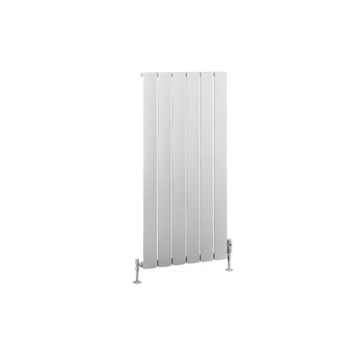 Eastbrook Malmesbury Aluminium Vertical Designer Radiator - Matt White